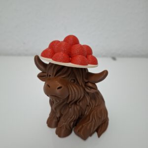 Hochlandrind trifft Schwarzwald | Bollenhut | Deko | Geschenk
